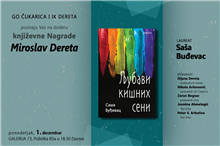 Dodela XX književne Nagrade za neobjavljeni roman „Miroslav Dereta“