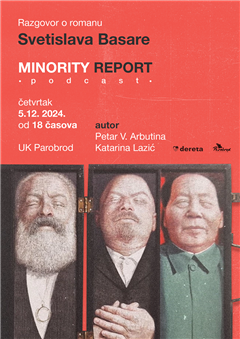 Predstavljanje romana „Minority Report: podcast“ Svetislava Basare