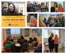 Promocija bestselera „Ulični mačak Bob“ u Novom Sadu