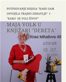 Druženje sa Majom Volk u knjižari Dereta