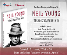 Promocija autobiografije Neila Younga u Pančevu